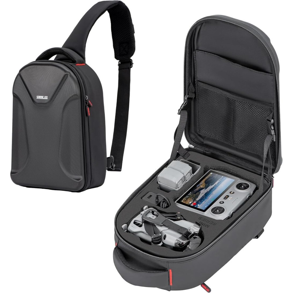 Drone Dji Rc Mini 3 - Mochila rígida impermeable para DJI Mini
