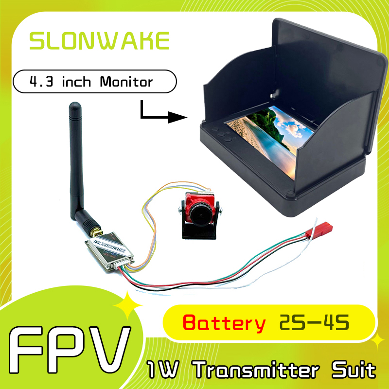Quadcopter Frame - Transmisor de Imagen AV Inalámbrico SLONWAKE