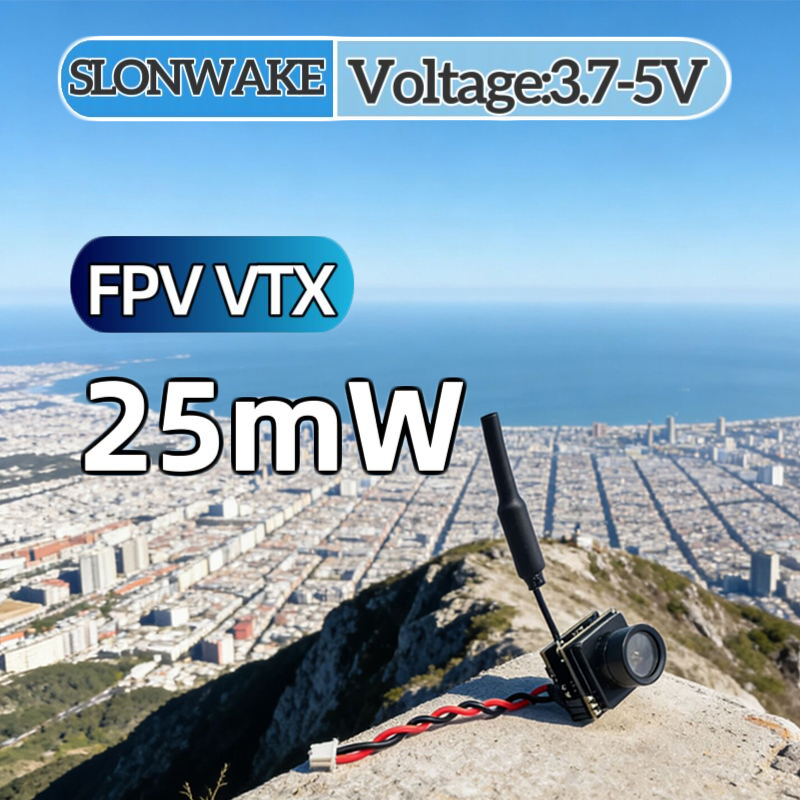 Drone Rc Camera - Transmisor y Cámara Integrados SLONWAKE FPV
