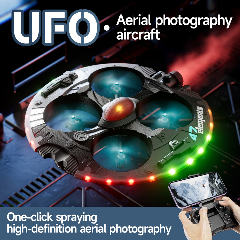 Drone Rc Fpv Manual - Mini Dron UFO con Control Remoto