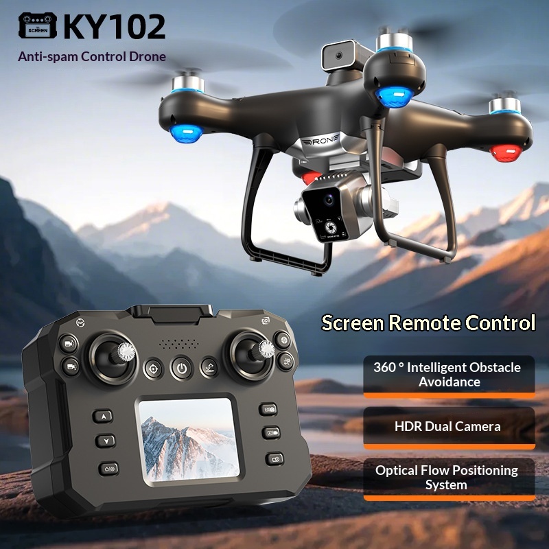 Drone Ky102 Rc - Dron Ky102 4K HD con Cámara