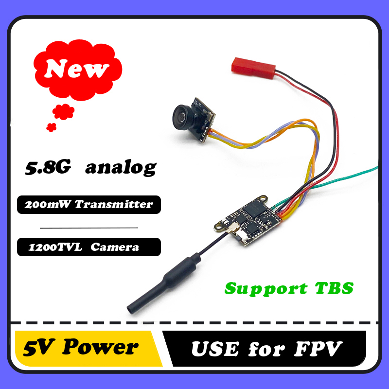 Drone Rc Camera - SLONWAKE 5,8G 1200TVL cámara FPV VTX