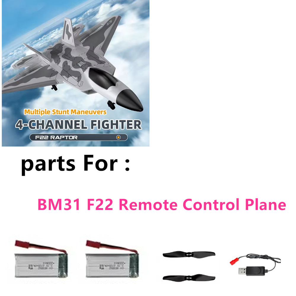 Drone F22 Rc - Piezas Originales para Avión RC BM31: