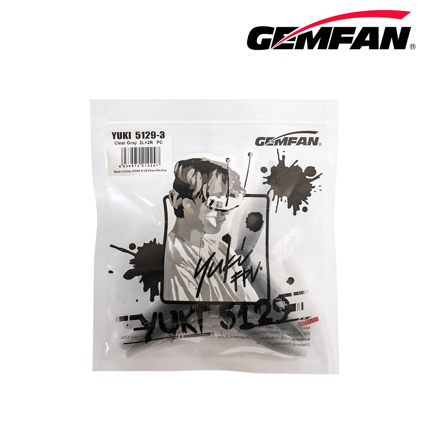 Drone Helicopter Rc - Gemfan 5129 5 pulgadas 3 hojas/accesorios