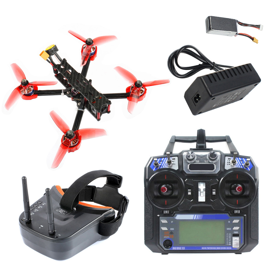 Drone Rc Fpv Manual - Dron de Carreras FPV JMT F4