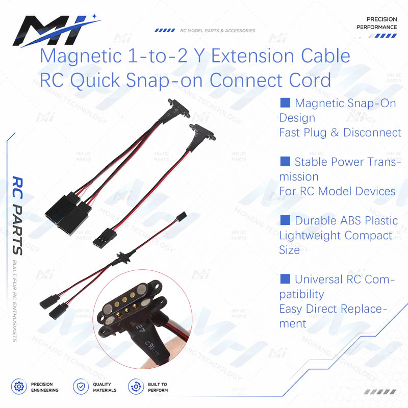 Drone Helicopter Rc - Cable de Extensión Magnético 1 a