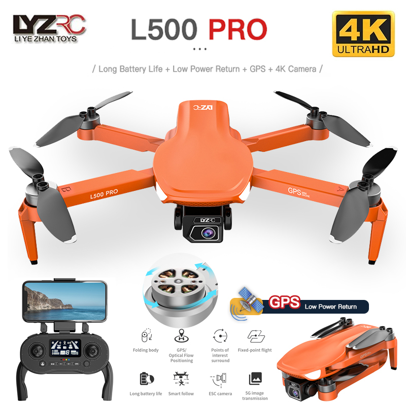 L500 PRO GPS Drone 4K Profesio - Drone Rc Fpv Manual reseña y precio