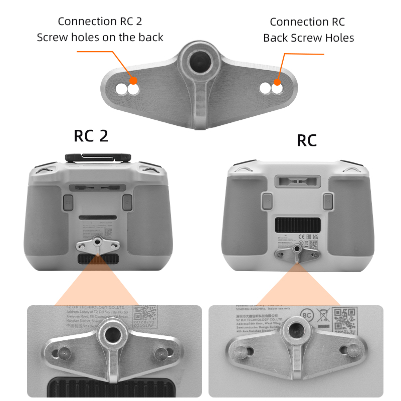 RC RC2 Control remoto soporte  - Drone Dji Rc Pro reseña y precio