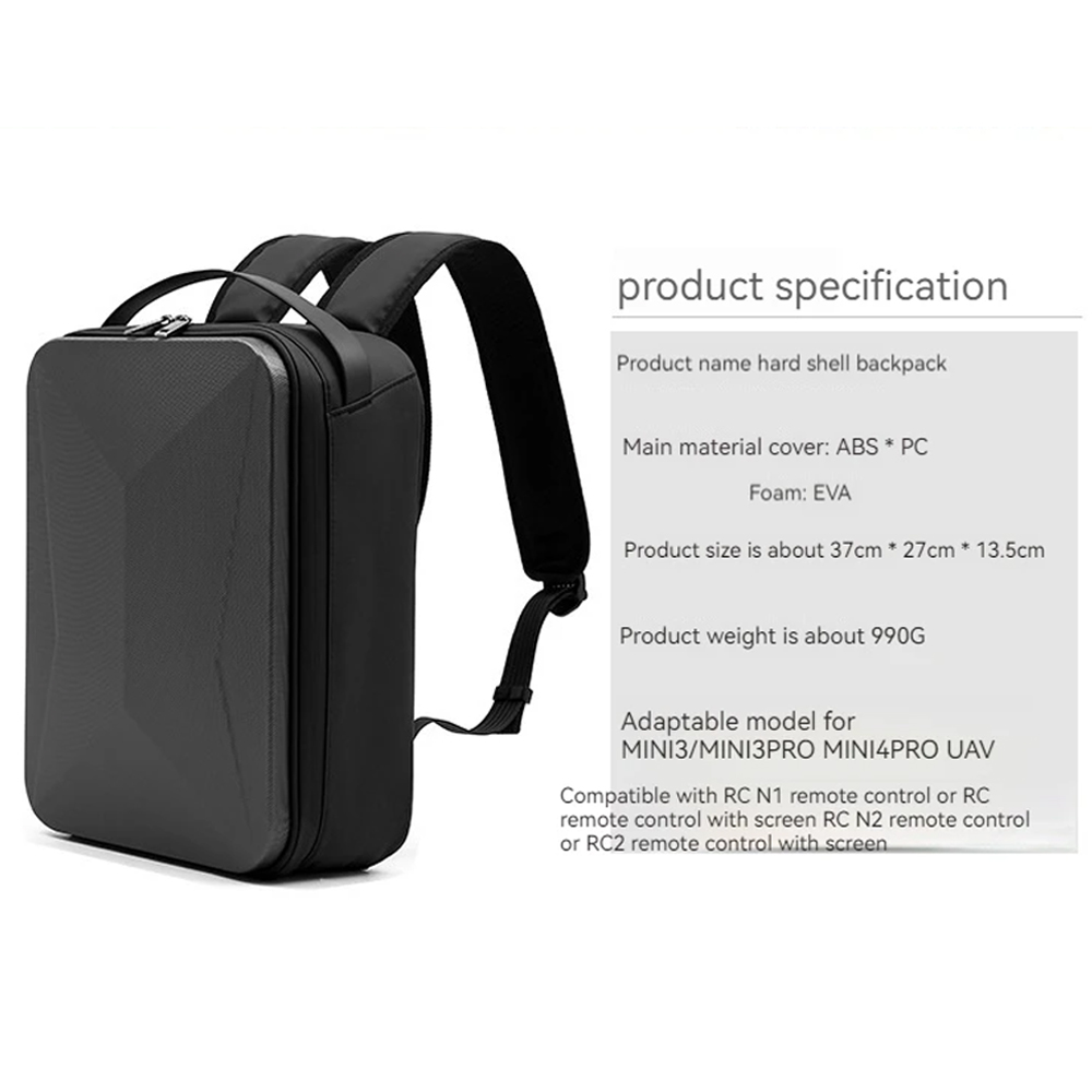 Mochila para dron DJI Mini 4 P - Drone Dji Rc N2 reseña y precio