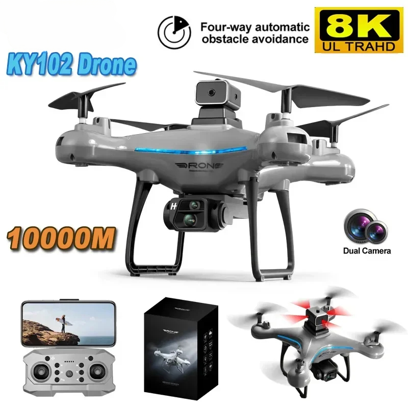 KY102 Drone 8K profesional HD  - Drone Ky102 Rc reseña y precio