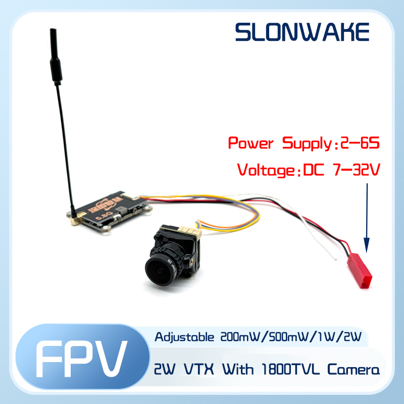 Transmisor VTX SLONWAKE 5.8G 5 - Quadcopter Frame reseña y precio