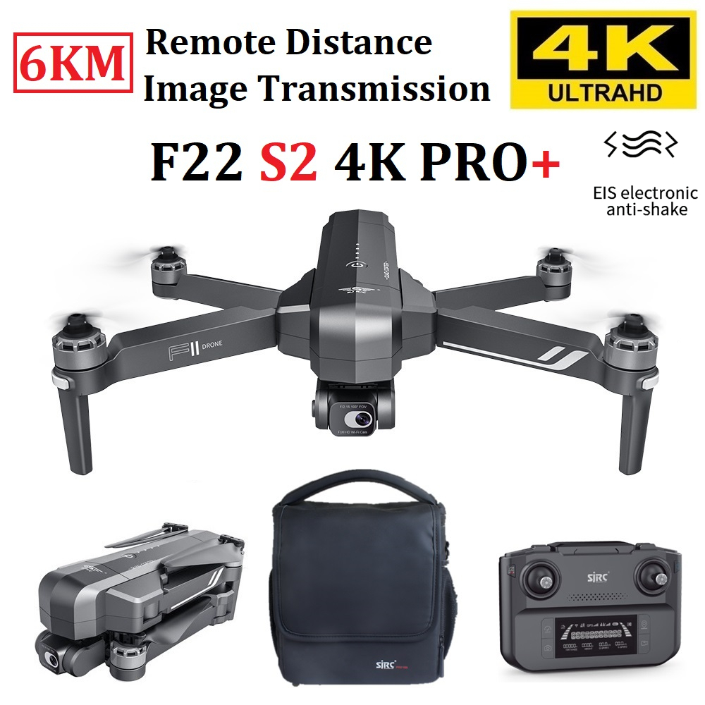 Dron SJRC F22 S2 4K Pro+ Versi - Drone F22 Rc reseña y precio