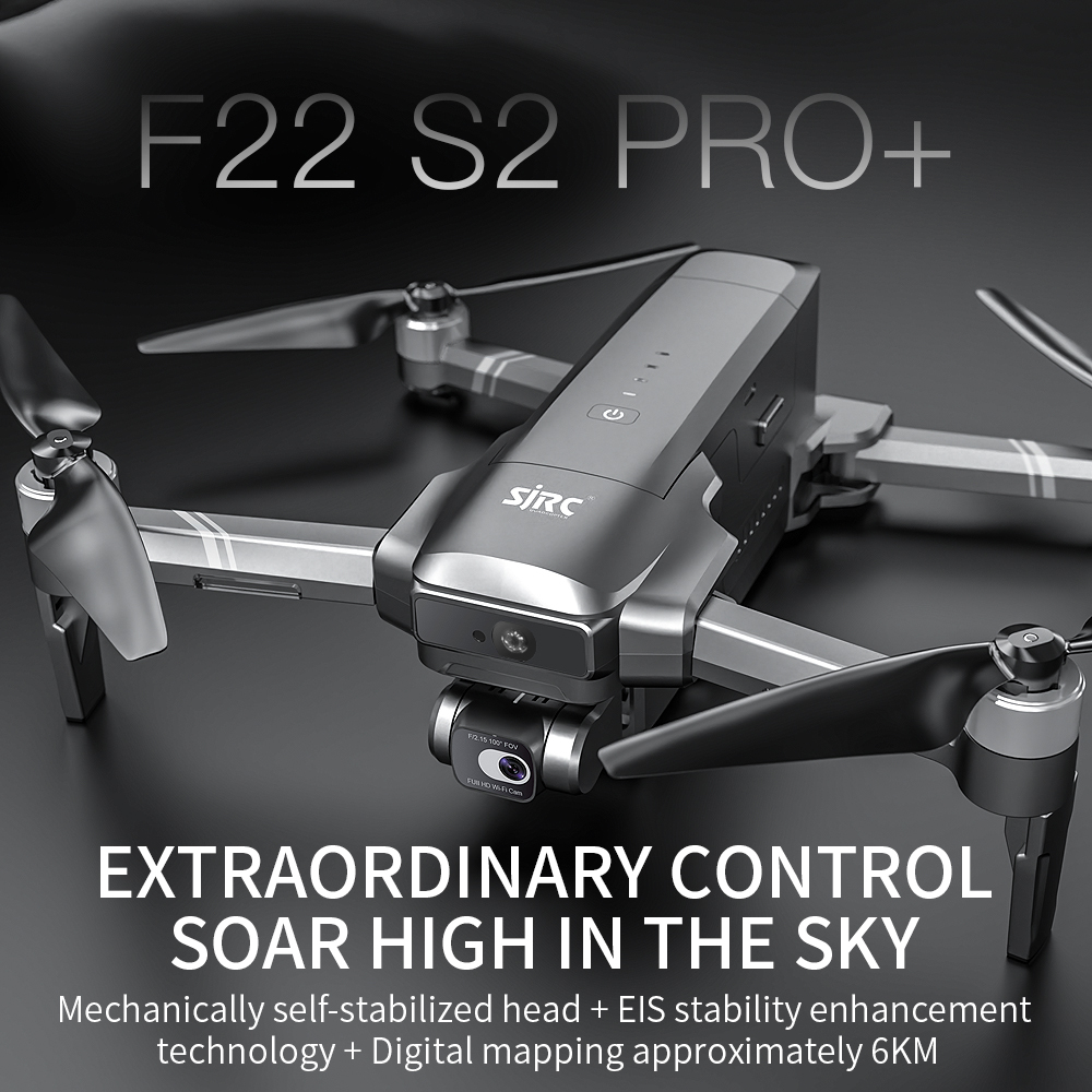 Dron SJRC F22 S2 4K Pro+ Versi - Drone F22 Rc reseña y precio