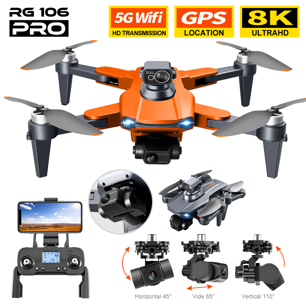 Dron Profesional RG106 PRO, cu - Drone Rc Fpv Manual reseña y precio