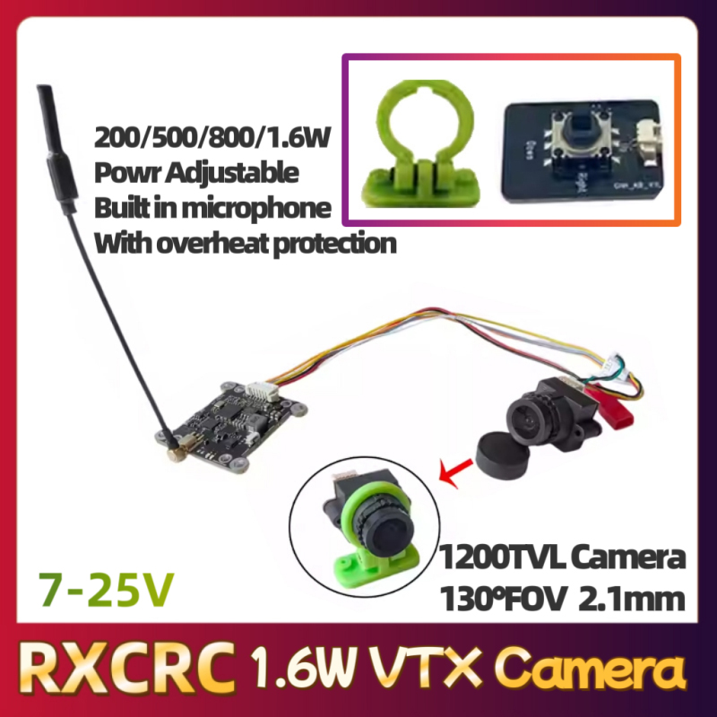 Módulo RXCRC 5.8G 48CH 1.6W VT - Drone Rc Camera reseña y precio