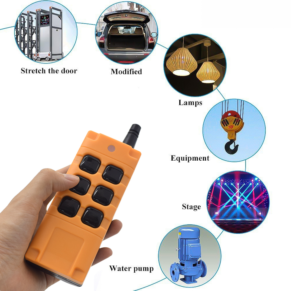 Control Remoto RF Industrial E - Rc Transmitter reseña y precio