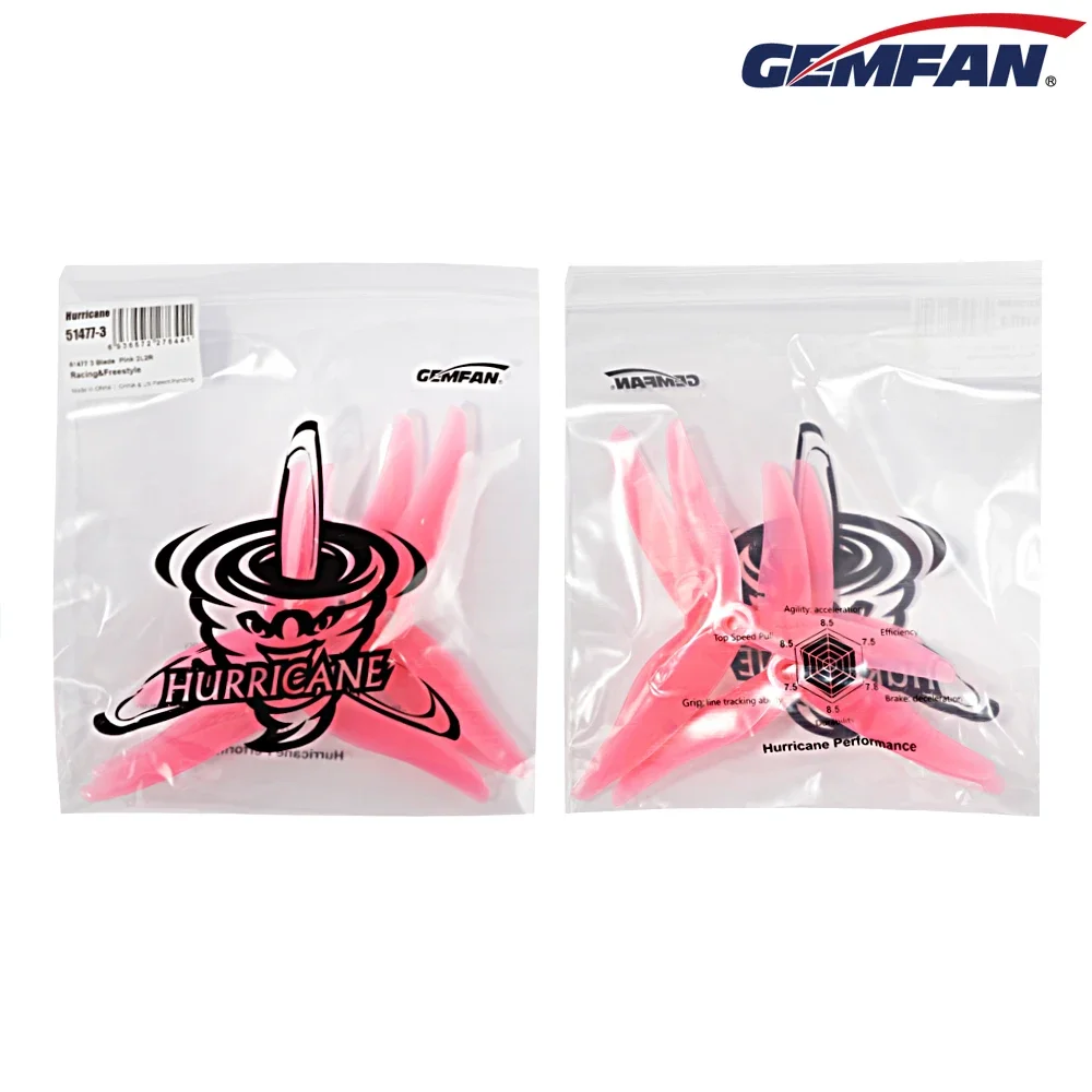 10 pares (10CW + 10CCW) Gemfan - Drone Rc Parts reseña y precio