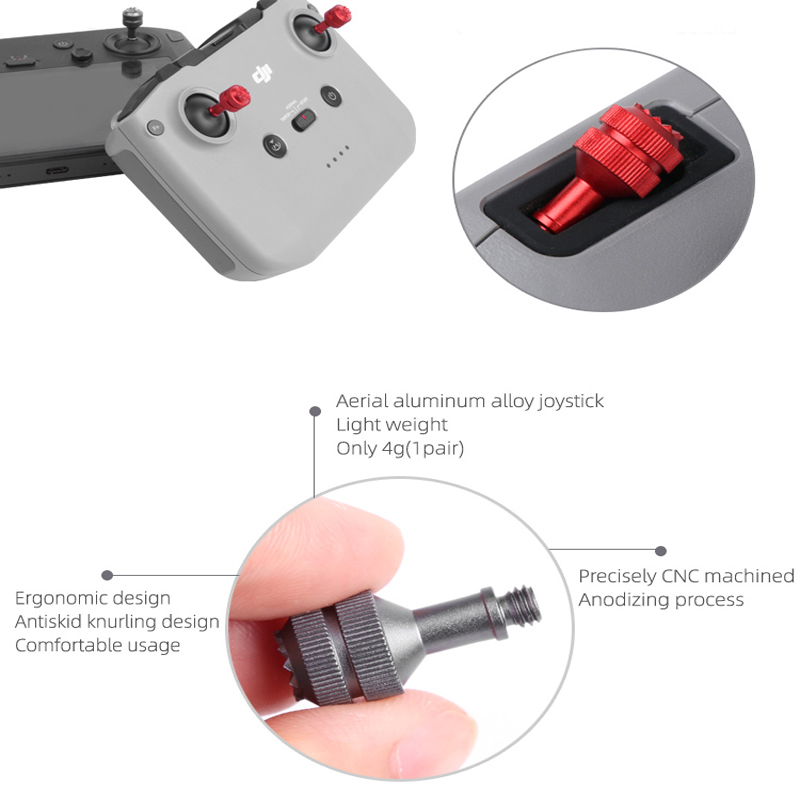 Joystick de Metal RC-N1/N2 Con - Drone Dji Rc N2 reseña y precio