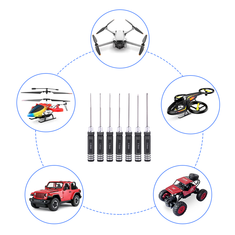 Juego de destornilladores hexa - Drone Rc Fpv Manual reseña y precio