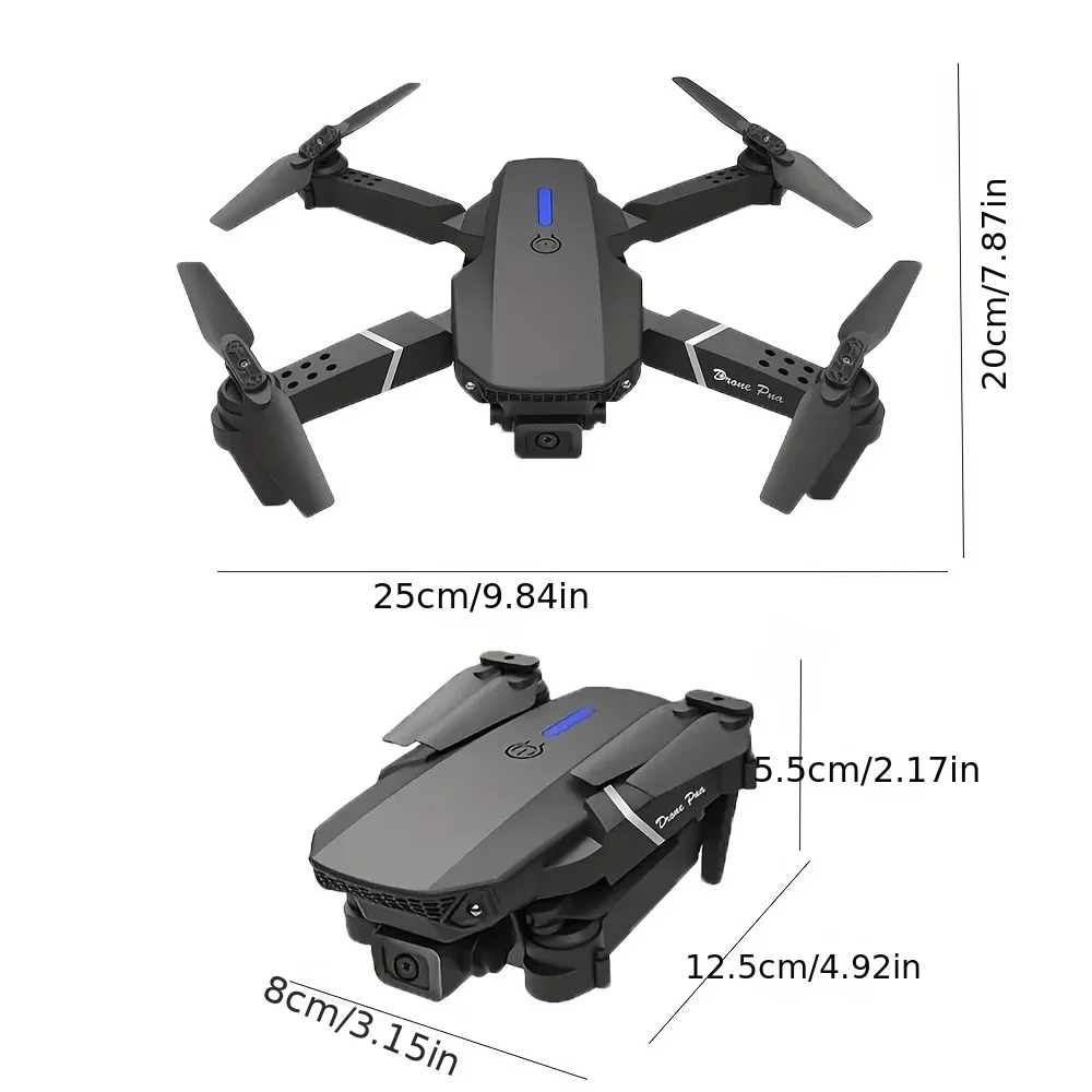 Dron profesional E88 4K gran a - Drone Rc Camera reseña y precio