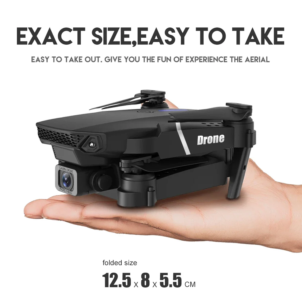 Dron profesional E88 4K gran a - Drone Rc Camera reseña y precio