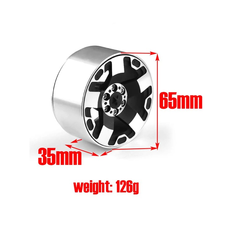 Rines de Repuesto de Aluminio  - Rc Rock Crawler reseña y precio