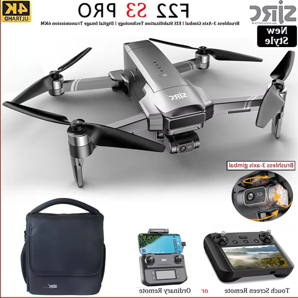 Dron SJRC F22 S3 pro plegable  - Drone F22 Rc reseña y precio