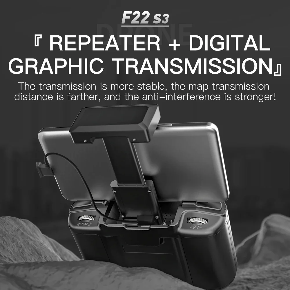 Dron SJRC F22 S3 pro plegable  - Drone F22 Rc reseña y precio
