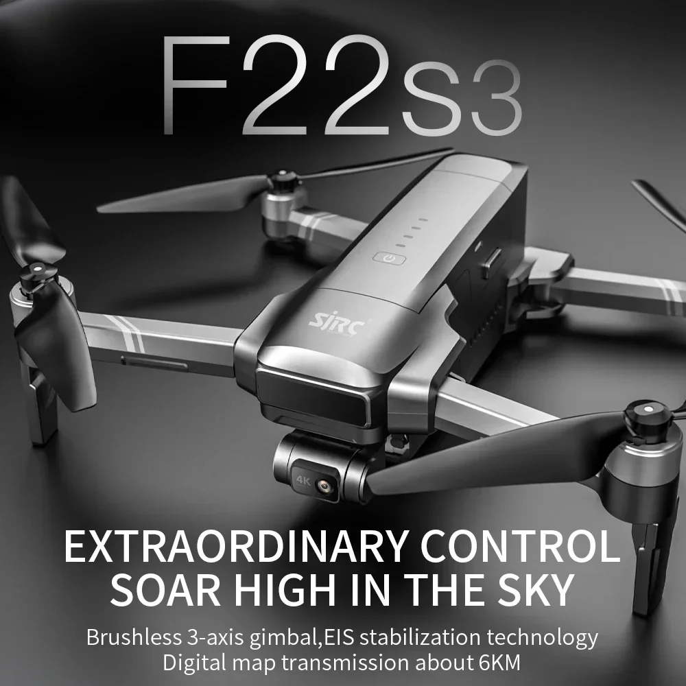 Dron SJRC F22 S3 pro plegable  - Drone F22 Rc reseña y precio