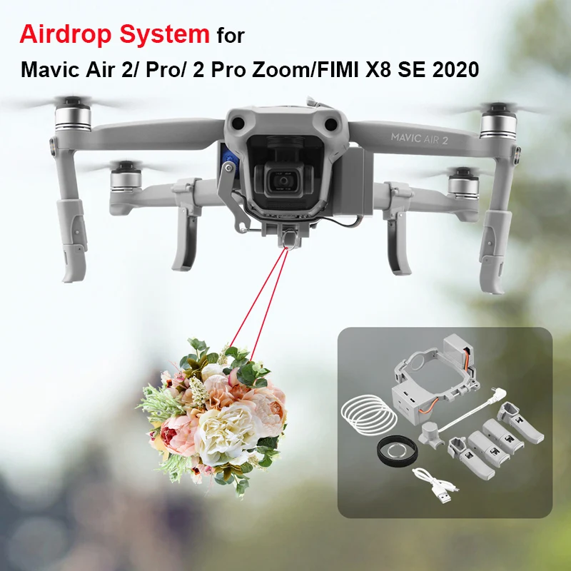 Sistema Airdrop para DJI Mavic - Drone Dji Rc Pro reseña y precio
