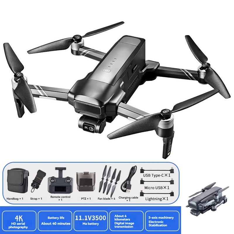 Dron profesional F22 S3 PRO co - Drone F22 Rc reseña y precio