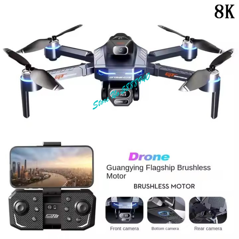 Dron RC con tres cámaras, WIFI - Drone Rc Fpv Manual reseña y precio