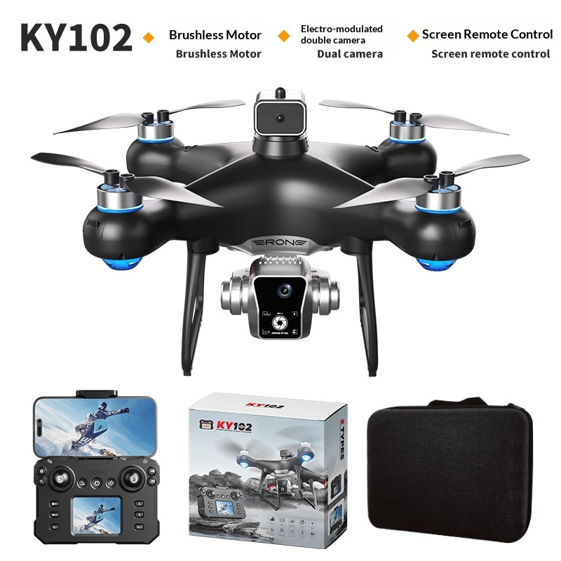 Dron Ky102 4K HD con Cámara Du - Drone Ky102 Rc reseña y precio