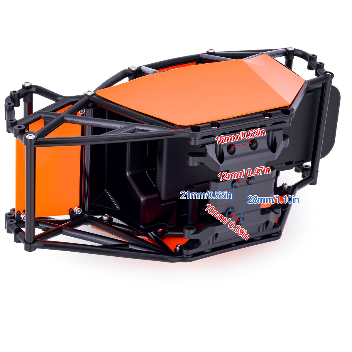 Carcasa de nylon para roll cag - Rc Rock Crawler reseña y precio