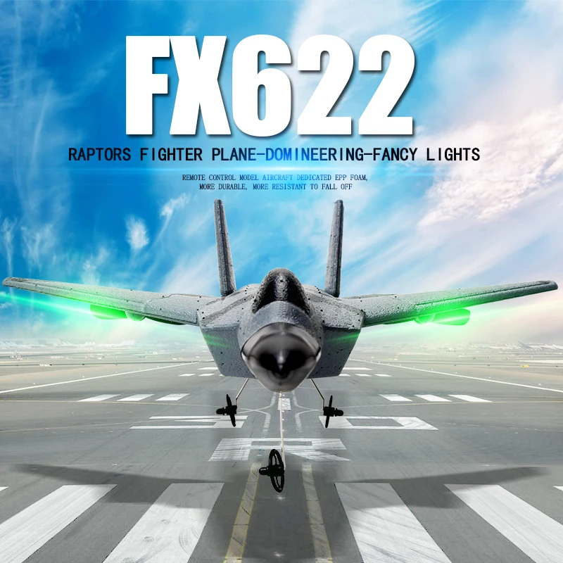Avión de Juguete de Espuma RC  - Drone F22 Rc reseña y precio
