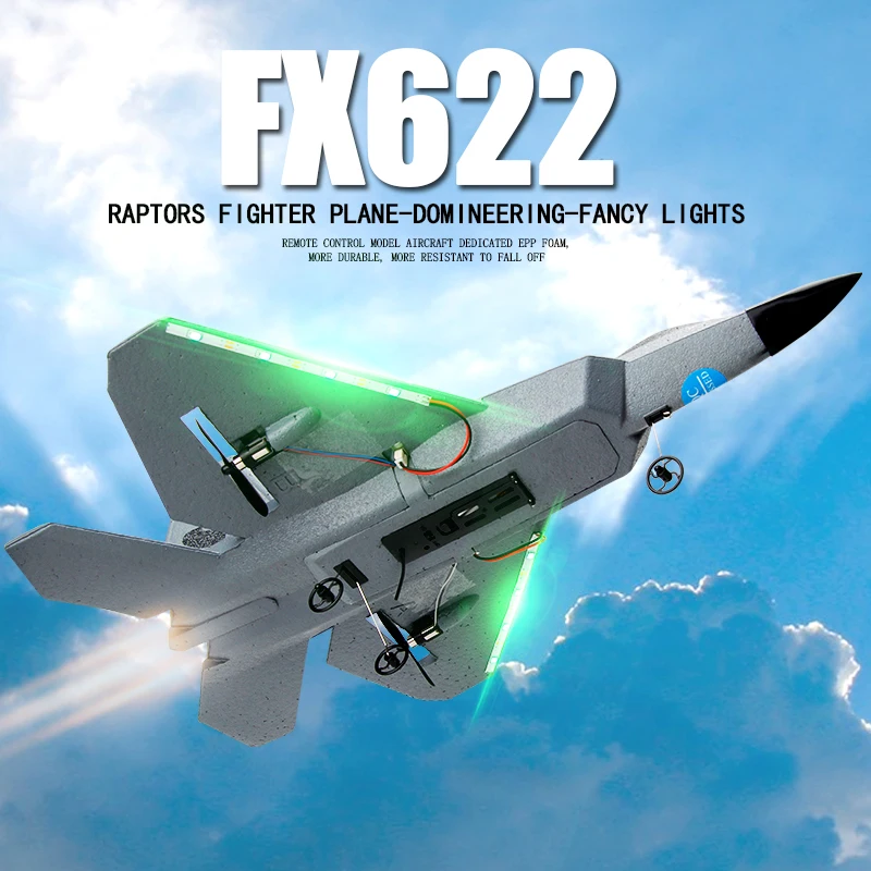Avión de Juguete de Espuma RC  - Drone F22 Rc reseña y precio