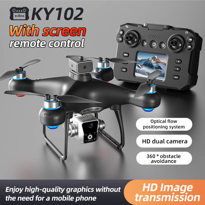 Nuevo KY102 con pantalla Rc Dr - Drone Ky102 Rc reseña y precio