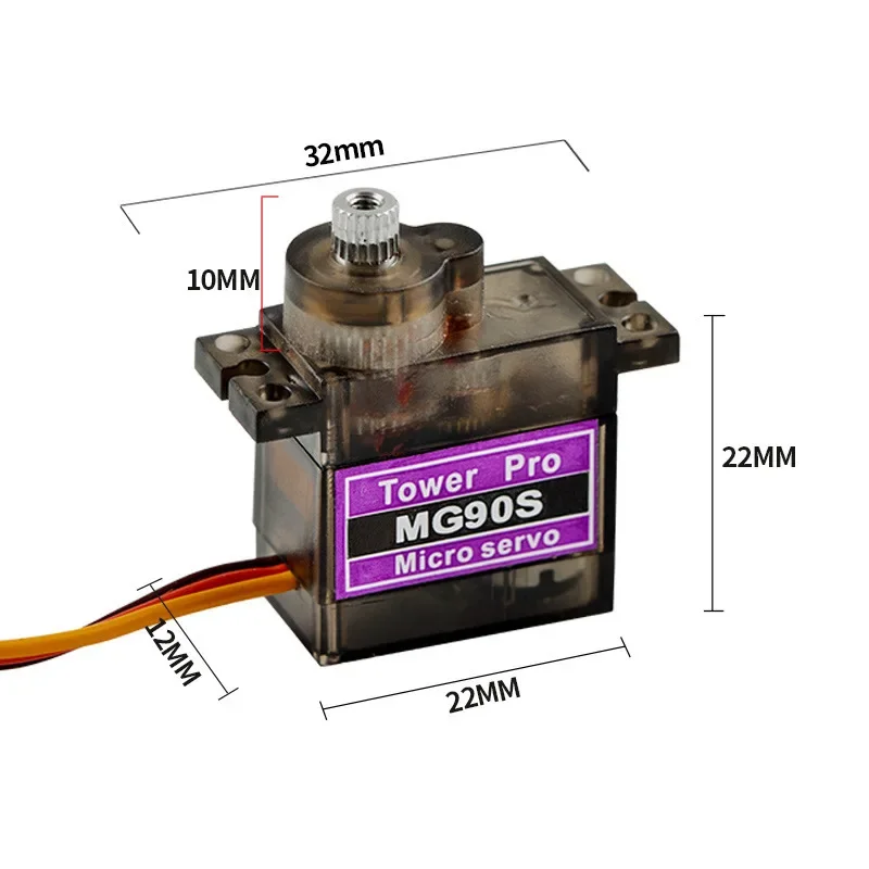 SG90/MG90S 9G Micro Servo Digi - Drone Helicopter Rc reseña y precio