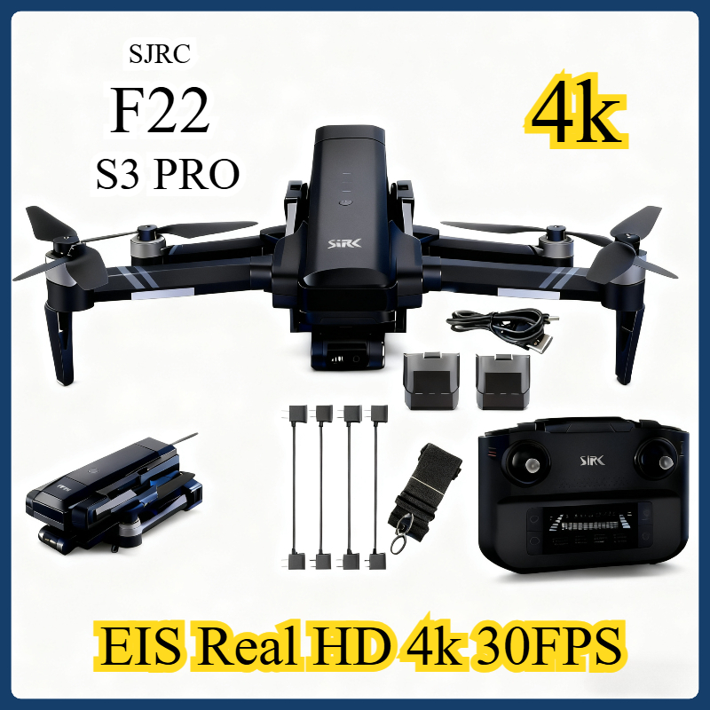 SJRC F22 S3 PRO Drone 4K cámar - Drone F22 Rc reseña y precio