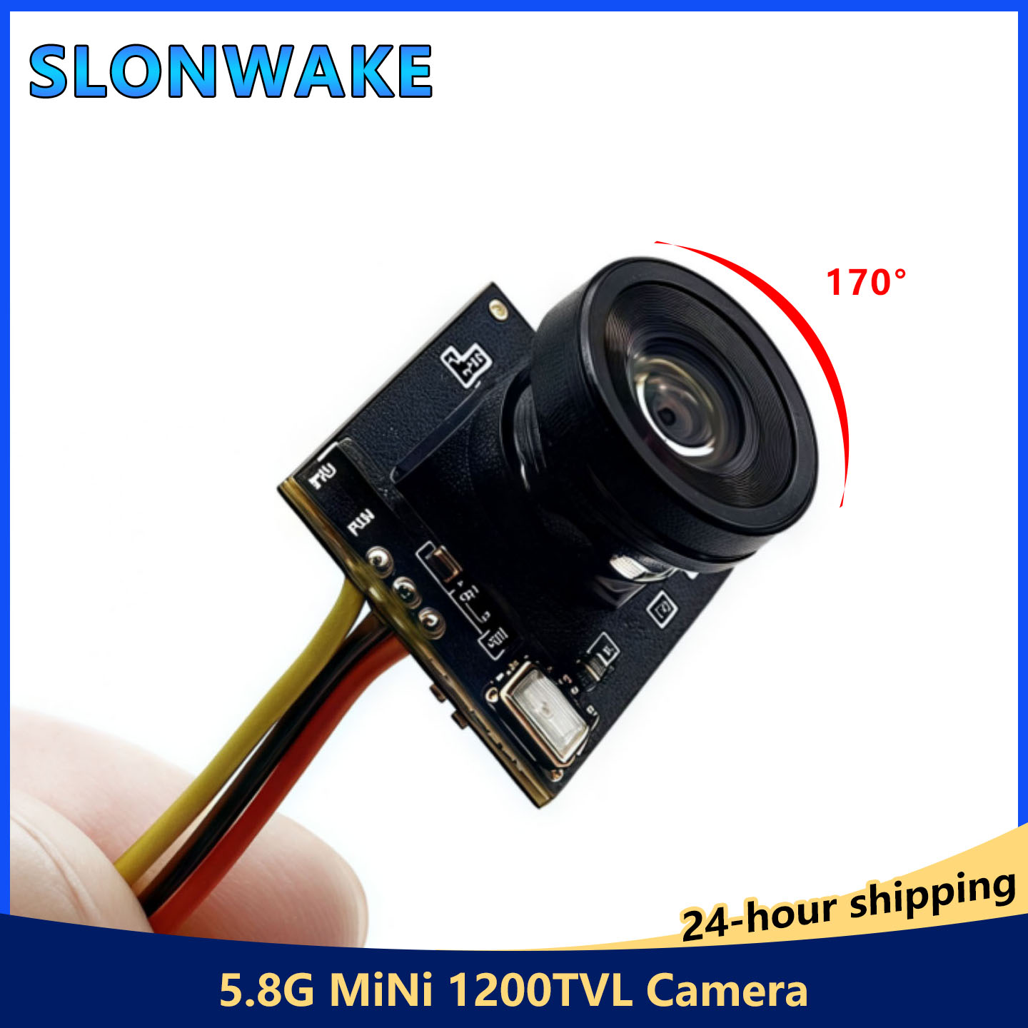 Cámara FPV SLONWAKE Ultra Mini - Drone Rc Camera reseña y precio
