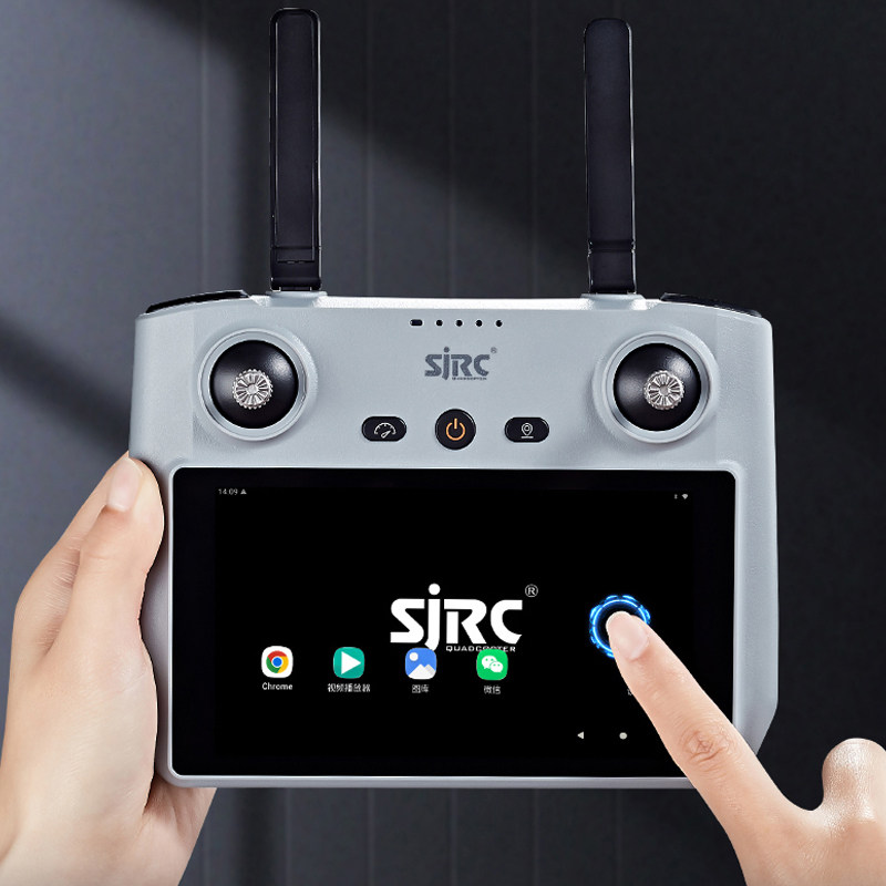 Control remoto con pantalla tá - Drone F22 Rc reseña y precio