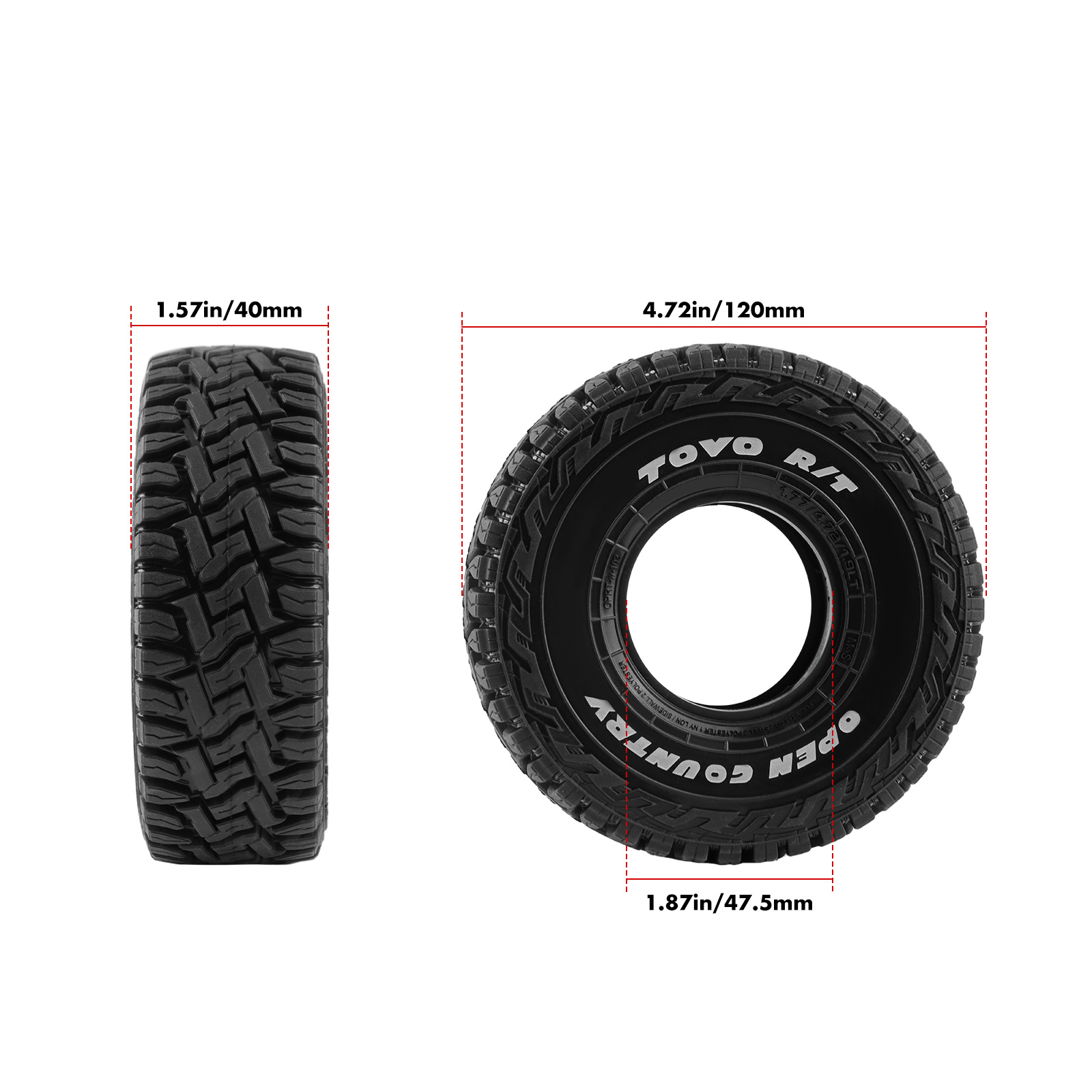Neumáticos RC Rock Crawler de  - Rc Rock Crawler reseña y precio