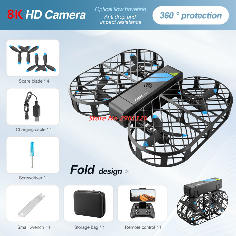 Nuevo Mini Dron RC con WIFI FP - Drone Rc Fpv Manual reseña y precio